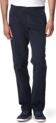HUGO BOSS Stretch-cotton trousers
