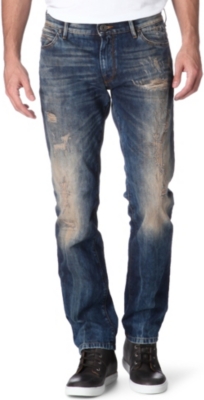 HUGO BOSS Orange 24 regular-fit straight jeans