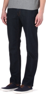 HUGO BOSS Orange 25 regular-fit mid-rise jeans
