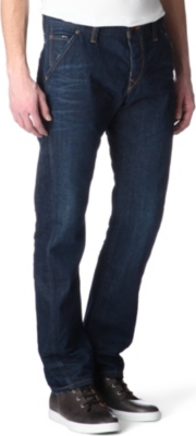 HUGO BOSS Orange 57 tapered-fit jeans