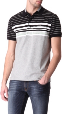 HUGO BOSS Paule stretch-jersey polo shirt