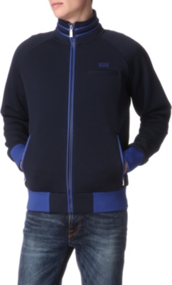 HUGO BOSS Salvo zip-up sweatshirt