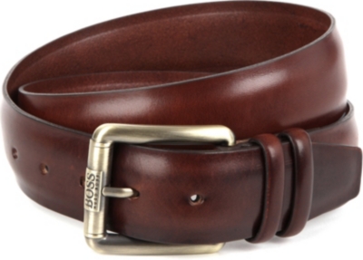 HUGO BOSS Sylvestro leather belt