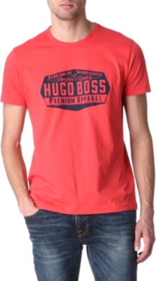 HUGO BOSS Logo badge t-shirt