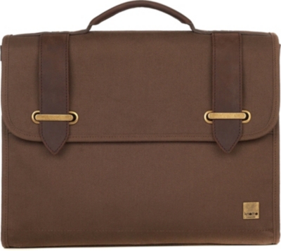 KNOMO Padstow slim satchel briefcase