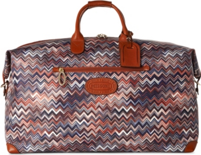 BRICS Missoni limited edition medium travel bag (Tobacco