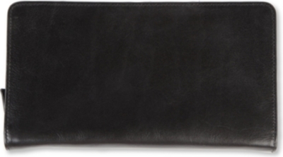 QUINDICI Nappa leather travel wallet