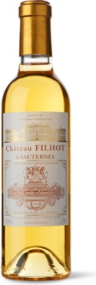 BORDEAUX: Château Filhot Sauternes dessert wine 375ml