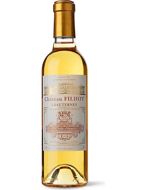 BORDEAUX: Château Filhot Sauternes dessert wine 375ml