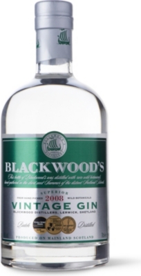 BLACKWOOD'S Vintage dry gin 700ml