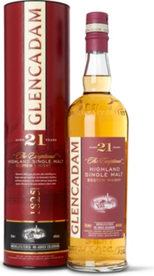 GLENCADAM 21 year old single malt Scotch whisky 700ml