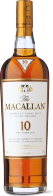 MACALLAN 10 年雪利橡木单麦芽威士忌700毫