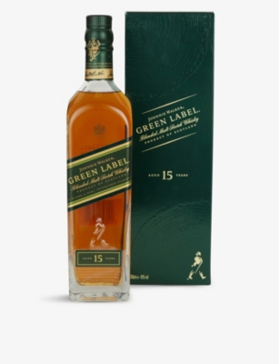 JOHNNIE WALKER: Green Label 15-year-old blended Scotch whisky 700ml