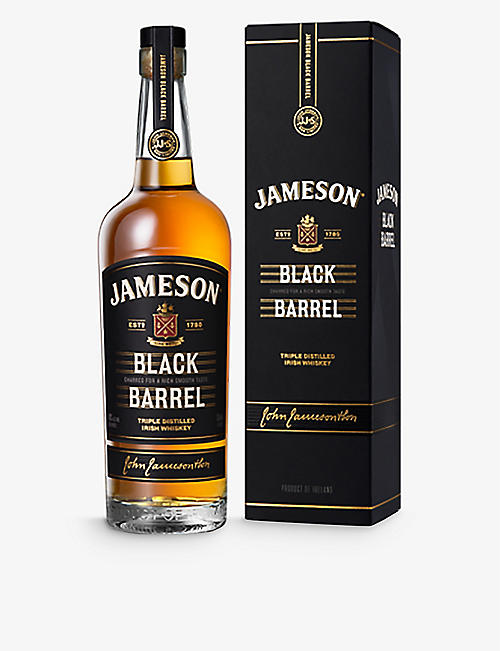 JAMESON: Black Barrel triple-distilled Irish whiskey 700ml