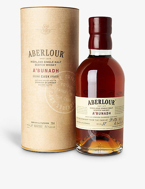 ABERLOUR: A'bunadh single malt Scotch whisky 700ml