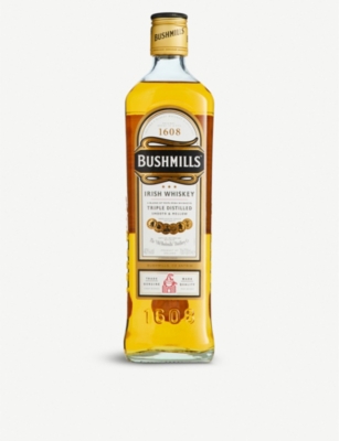 BUSHMILLS: Bushmills triple-distilled blended whiskey 700ml
