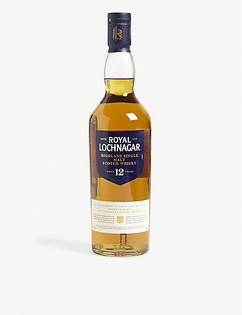 ROYAL LOCHNAGAR: 12 year old Highland single malt Scotch whisky 700ml