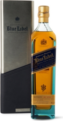 JOHNNIE WALKER Blue Label whisky with Porsche chiller 700ml