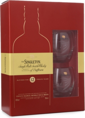 THE SINGLETON Single Malt Scotch Whisky two glass gift pack 700ml