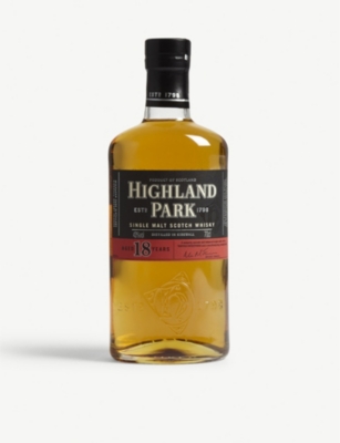 HIGHLAND PARK 18 year old single malt Scotch whisky 700ml