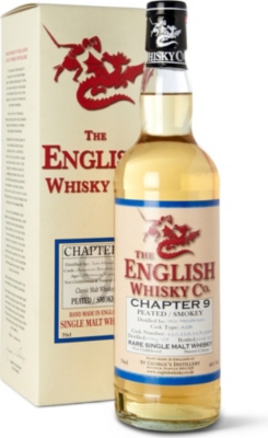 THE ENGLISH WHISKY CO. St Georges Chapter 9 single malt whisky 700ml