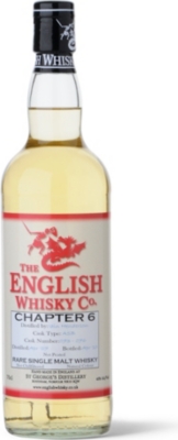 THE ENGLISH WHISKY CO. St Georges Chapter 6 whisky 700ml
