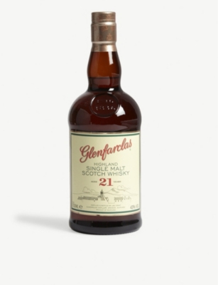 GLENFARCLAS 21 year old single malt whisky 700ml