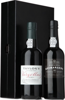 FONSECA Fonseca 1991 and Taylor's 2001 Vintage Port set 375ml