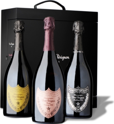 DOM PERIGNON Power Trio gift set 3 x 750ml