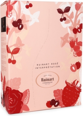 RUINART Brut Rosé Interpretation gift set 750ml