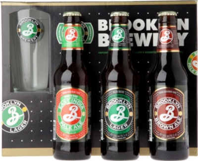 BROOKLYN BREWERY Beer gift set 3 x 355ml