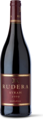 RUDERA Syrah 2009 750ml