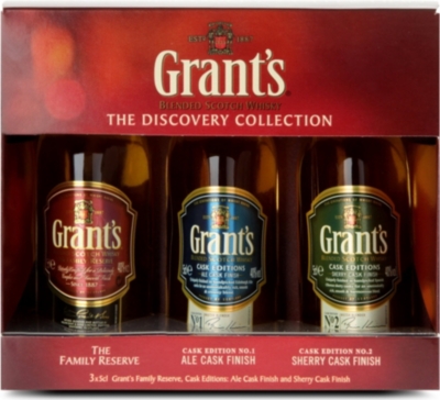  The Discovery Collection blended Scotch whisky set 3 x 50ml