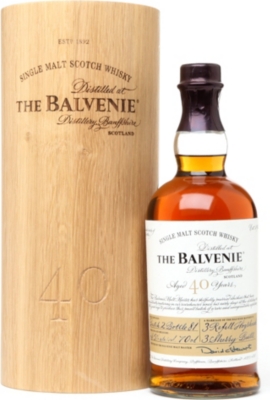 BALVENIE 40 year old single malt Scotch whisky 700ml