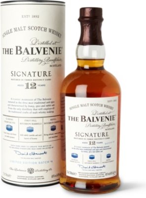  Signature 12 year old single malt Scotch whisky 700ml