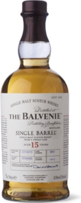 BALVENIE 15 year old single barrel 700ml