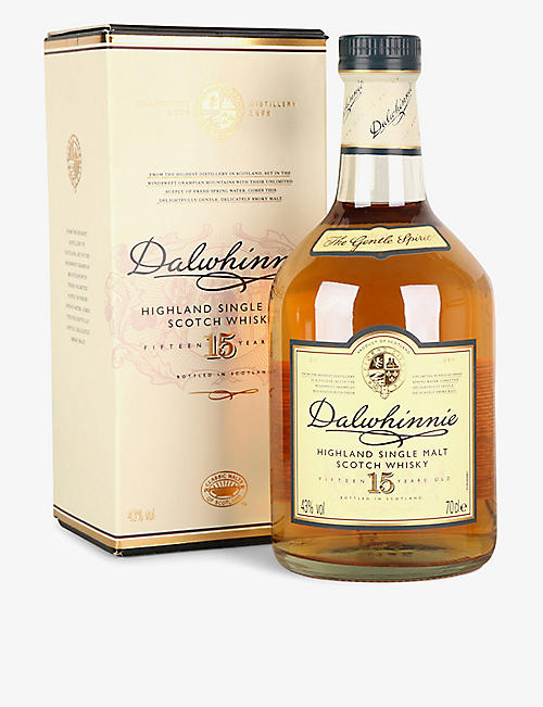 DALWHINNIE: 15 yo Highland Single Malt Scotch Whisky 700ml