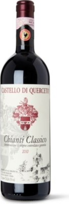 CASTELLO DI QUERCETO Chianti Classico 2010 750ml