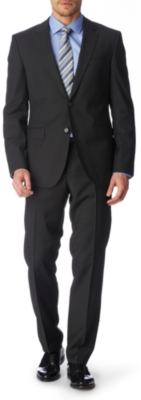 HUGO BOSS James Sharp suit dark grey
