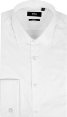 HUGO BOSS Jacques slim-fit single-cuff shirt