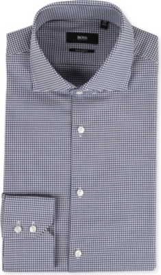 HUGO BOSS Gerald checked shirt