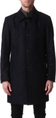 HUGO BOSS Wool-blend coat