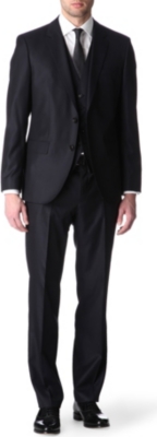 HUGO BOSS James Sharpe three-piece suit