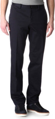 HUGO BOSS Stretch-cotton chinos