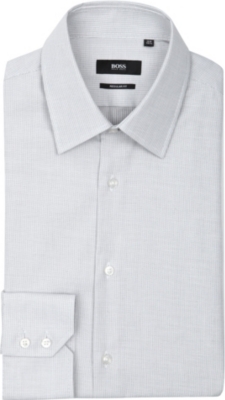 HUGO BOSS Enzo regular-fit single-cuff shirt