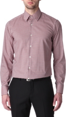HUGO BOSS Enzo regular-fit gingham shirt