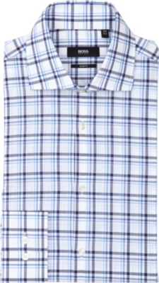 HUGO BOSS Jarron slim-fit single-cuff shirt