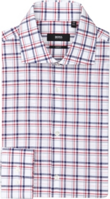 HUGO BOSS Jarron slim-fit single-cuff shirt