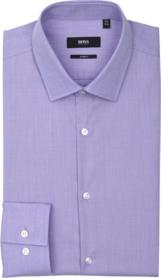 HUGO BOSS Jenno slim-fit single-cuff shirt