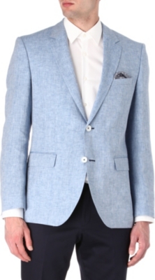 HUGO BOSS Keys linen blazer